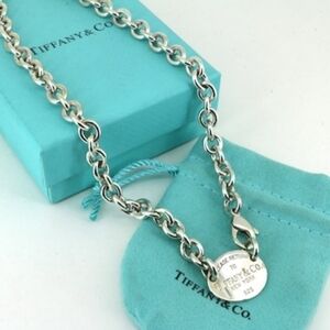 Tiffany & Co. Sterling Silver Link Necklace